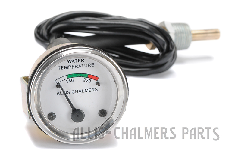 Allis Chalmers Water Temperature Gauge For WD45 Dsl, D10,D12,D14,D15,D17 Gas Or D