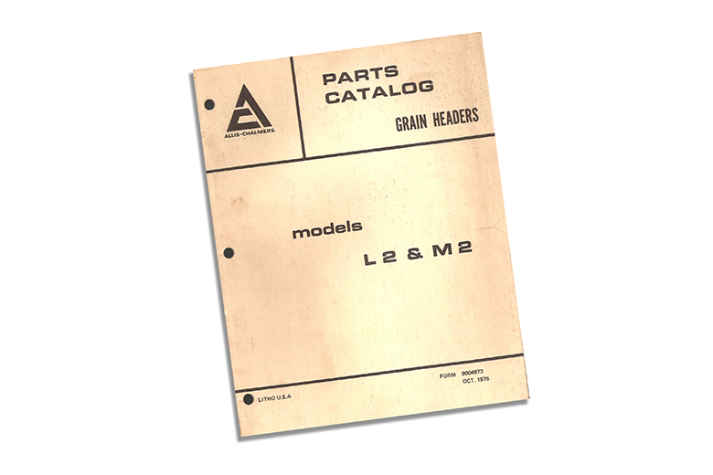 Parts Catalog - Grain Headers Models L2 & M2