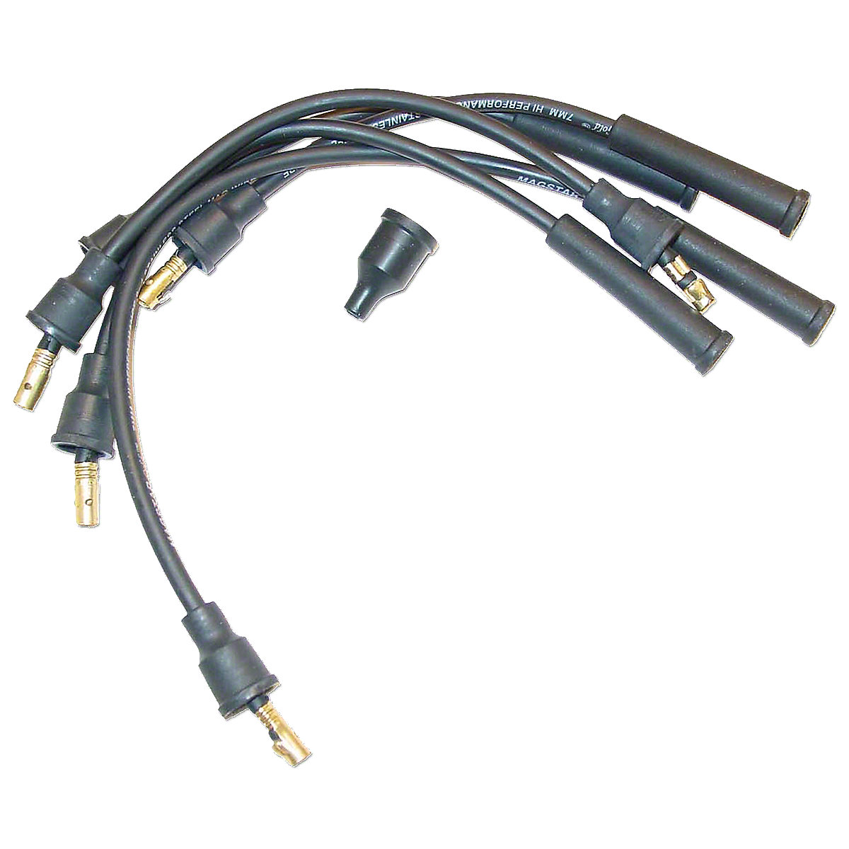 Spark Plug Wire Set For Allis Chalmers: B, C, CA, D10, D12, D14, D15, D17, I40, I400, I500, I60, I600, IB, RC, WC, WD, WD45, WF, 170, 175, 510, 512, 514, 610, 612, 614