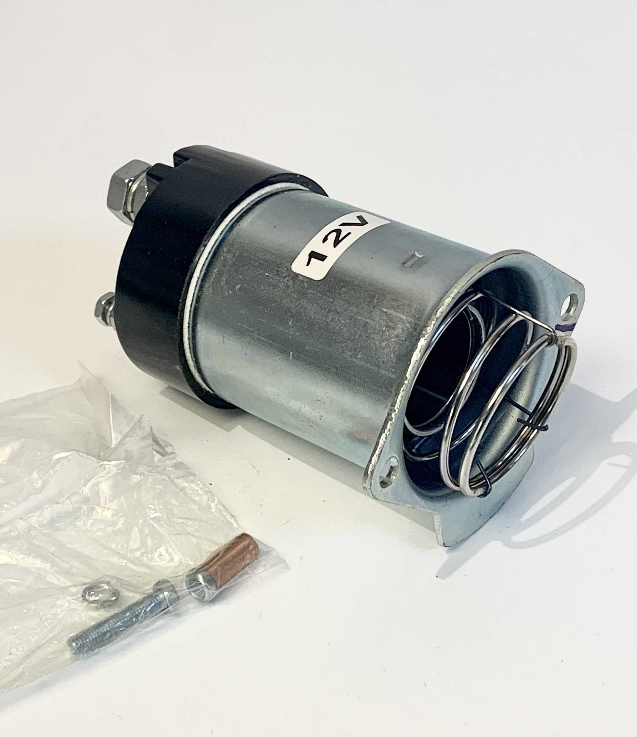 12 Volt Starter Solenoid For Allis Chalmers: 160 Diesel, 170, 175 Diesel, 180, 185 Gas, 190 Gas.