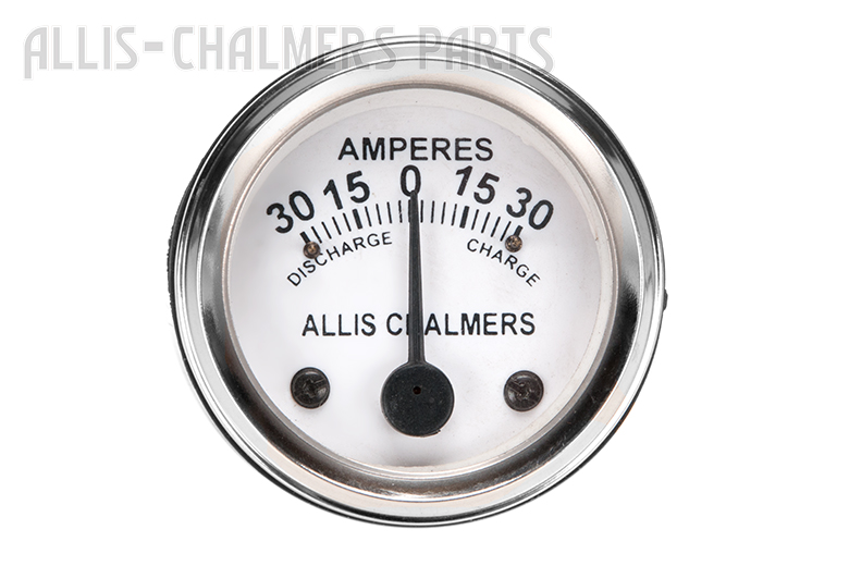 Allis-Chalmers Amp Gauge 30 30  - Allis-Chalmers AC B, C, CA, G, RC, WC, WF, WD, WD45, WD45 Diesel, D10, D12, D14, D15, D17, D19, D21, H3, HD3, 170, 175, 180, 185, 190, 190XT, 200, 210 And 220.