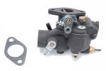 The mounting flange has 2-3/8" center to center mounting holes.