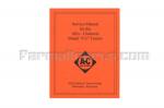 Alice Chalmers Operators Manual For Model: CA. This Service Manual is a reprint of the original factory manual. Service Manuals tell you how to take your tractor apart and put it back together with usefull specifications. Service Manuals will save you time with usefull short cuts.