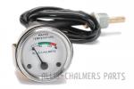 New Replacement Water Temperature Gauge
for Allis Chalmers Tractors with 72 inch long sender lead.
Allis-Chalmers Tractors - WD45 Diesel,
D10, D12, D14, D15 , D17 (Gas / Diesel)
OEM part # 226966, 235724, 228334, 229870, 231378