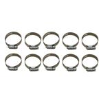 Worm Drive Hose Clamps
1-1/4" to 2-1/4" range
1/2" band width
Fits hose size 1-1/4" to 1-5/8"
Premium stainless steel 5/16" hex head screw and band
Priced and sold in boxes of 10