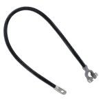 Fits various models
Insulated --- 2 gauge --- length = 27" --- Eyelet opening = 3/8" --- Heavy duty straight terminals,-- May have to drill eyelet hole bigger on some applications.