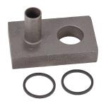 Power Steering Port Block For Allis Chalmers Tractors Using Eaton Style Power Steering Pump With Remote Reservoir. Includes 2 O-Rings.