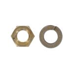 Brass Manifold Nut And Lockwasher For Allis Chalmers D15 Diesel, I60, D17 Gas/LP/Diesel, 170, 175 Gas&LP. Replaces Allis Chalmers PN#: 70237091. Includes (1) Nut and Washer, 6 or More Used Per Tractor, Sold Individually.

