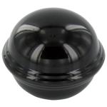 PTO and Transmission Lever Knob For Allis Chalmers: RC, WC. Replaces Allis Chalmers PN#: 206456, 70206456. Plastic: 1.485" O.D. above band, 1.336" Tall, 1.640" O.D. below band, 3/8" National fine thread: .375" x 24 NF, 0.750" Depth.