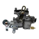New Carburetor For Allis Chalmers: B, C, CA 1952 to 1956, D10, D12, IB. Replaces Carb Manufatures PN#: Allis Chalmers PN#: 222038, 219966, Zenith Carb#: 3199, 9705, 9706, 9707, 9749, 9752, 9797, 9804, 10514, 11115, 11141, 11142, 12115, 12122, 12225, 12262, 12285, 12401, 12475, 12522, 12566, 12749, 12773, 12911, 14544, 16232, Marvel Schebler Carb#: TSX114, TSX120, TSX138, TSX154, TSX155, TSX156, TSX157, TSX159, TSX171, TSX186, TSX188, TSX198, TSX21, TSX212, TSX231, TSX248, TSX253, TSX272, TSX28, TSX287, TSX30, TSX305, TSX308, TSX309, TSX312, TSX333, TSX34, TSX346, TSX347, TSX348, TSX359, TSX36, TSX361, TSX361A, TSX363, TSX380, TSX400, TSX403, TSX405, TSX406, TSX418, TSX42, TSX421, TSX422, TSX43, TSX447, TSX470, TSX472, TSX474, TSX486, TSX507, TSX513, TSX541, TSX55, TSX60, TSX606, TSX665, TSX668, TSX670, TSX69, TSX701, TSX730, TSX74, TSX744, TSX748, TSX809, TSX815, TSX827, TSX860, TSX88, TSX90, TSX926. 2-5/16" to 2-3/8" Center to Center Mounting Holes. Some Applications Might Require Trimming To Clear Engine Block.   If you get this carb and do not like it,  you can return it within 30 days.   If it comes into contact with fuel, it becomes NOT RETURNABLE. 
If for any reason,  this carb smells like fuel,  it is NOT Returnable.  IF YOU DECIDE TO USE THIS CARB,  FLUSH OUT THE ENTIRE FUEL SYSTEM. 
PUT IN A NEW FUEL FILTER AND CLEAN OUT THE FUEL PUMP BOWL.  THE SMALLEST AMOUNT OF DEBRIS IN THE FUEL LINES CAN DISABLE YOUR CARB.    NO CARB THAT HAS COME INTO CONTACT WITH FUEL IS RETURNABLE.