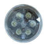 AC Combines - Fits: A, C, E, EIII, F, K, L, L2, M, M2
Allis Chalmers - Fits: D21, 160, 170, 175, 180, 185, 190, 190XT, 200, 5040, 5050, 6040, 6060, 6080, 7000, 7010, 7020, 7030, 7040, 7045, 7050, 7060, 7080, 7580, 8550; Replaces: 239804, 1164605, 70239804, 71164605
12-volt
6-LED
1440 Lumens
18 Watts
Floodlight
4-1/2" diameter
The flood beam is an excellent work light that illuminates wide and short areas.