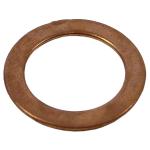 Copper Oil Drain Plug Washer For Allis Chalmers: 190XT, B Engine SN#: 64501 and Up, C, CA, D10, D12, D14, D15, D17, D19, D21, IB, WC, WD, WD45, 170 & 175 Gas Models Only, 180, 185, 190, 200, 210, 220, 6060, 6070, 6080, 7000, 7010, 7020, 8010. Replaces Allis Chalmers PN#: 70226012, 226012. Washer I.D. .875" 
