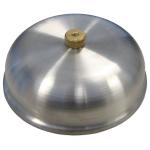 Aluminum Pre Cleaner Cover With Brass Knurled Nut For Allis Chalmers: D15, I60. Replaces Allis Chalmers PN#: 70233662, 1127421, 233662. 5-1/2" I.D.