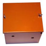 Battery Box With lid For Allis Chalmers: RC, WC, WF. Replaces Allis Chalmers PN#: 70224539, 224539. I.D. 7-5/8" Wide, 8-3/4" Tall, 9-1/8" Mount On Side Of Frame.
