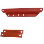 2 Piece Battery Box Bracket For Allis Chalmers: G. Replaces Allis Chalmers PN#: 70800109, 70800105, 800109, 800105. 