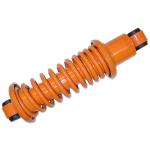 Seat Shock Absorber With Spring For Allis Chalmers: WD SN#: 127007 and Up, WD45 Gas and Diesel. Replaces Allis Chalmers PN#: 222448, 70222448, 225174, 70225174, 225764, 226045, 70225764, 70226045, 226044, 70226044, 70336042. Includes Rubber Bushings. 11-3/4 Center to Center Bolt Holes While Extended. 8-1/8" Center to Center Bolt Holes Compressed.