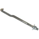 Front End Weight Anchor Rod For Allis Chalmers: D15, D17, D19. Replaces Allis Chalmers PN#: 70236047, 236047. 9-1/4" Overall Length Holds Up To 4 PN#: 585 Front End Weights.