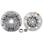 12" Reman Clutch Kit For Allis Chalmers: 190XT, 190XT III, 200. Kit Includes Disc, Pressure Plate, Release Bearing, and Pilot Bearing. There is a $25.00 Refundable Core Charge.