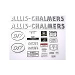 Decal Set For Allis Chalmers D17 With Diesel Engines Up To SN#:24000. Replaces Allis Chalmers PN:230279 