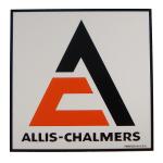 Square Allis Chalmers Decal 4-1/2" X 4-1/2" Fits Many Allis Chalmer Models.


