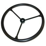 15" 3 Spoke Steering Wheel For Allis Chalmers: B, C, CA. Replaces Allis Chalmers PN#: 70207370, 70261861, 261861, 207370, 70225330, 225330. Tapered Keyed & Stepped Hub 11/16" to 3/4" Shaft.