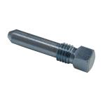 Spin Out Rim Stop Bolt For Allis Chalmers: 190XT, CA, D10, D12, D14, D15, D17, D19, WD, WD45, 160, 170, 175, 180, 185, 190, 200, 210, 220, 5040, 5045, 5050, 6040, 6060, 6070, 6080, 6140, 7000, 7010, 7020, 7030, 7040, 7045, 7050, 7060, 7080, 7580, 8010, 8030, 8050, 8070. Replaces Allis Chalmers PN#: 218662, 225190, 72073627, 70225190, 70218662. For Use With Parallel or 90 Degree Drilled Rim Rail 2-5/8" Overall Length.