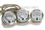 
Fits Allis Chalmers WD45 Diesel, D15 Dsl, D17 Diesel and Gas
 Oil Pressure Gauge, Water Temperature Gauge, Ampere Gauge

OEM part # 70226967, 70232546,70208302

