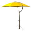 Delux Yellow Tractor Umbrella With Mounting Brackets.
