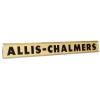 Side Emblem For Allis Chalmers: D10, D12, D15, D17.