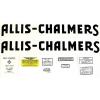 Decal Set For Allis Chalmers WF 1940 And Up